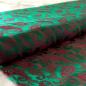 Preview: PINK GREEN PAISLEY Seidenjacquard aus Vietnam